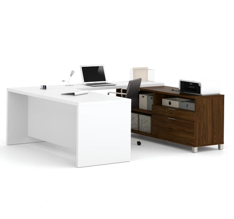 72W U-Shaped Executive Desk