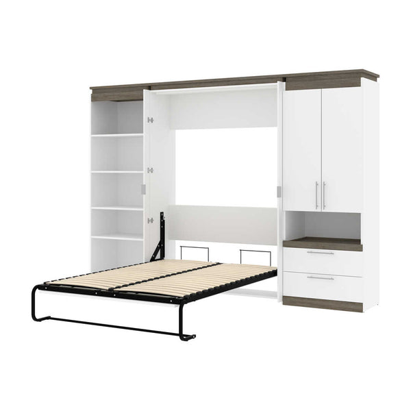 Full Murphy Bed with Multifunctional Storage (119W)