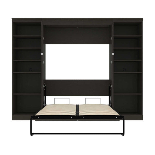 Full Murphy Bed with Shelving Units (109W)