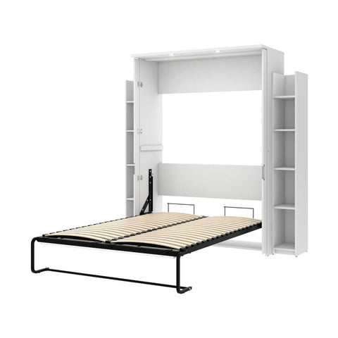 81W Full Murphy Bed with Shelves