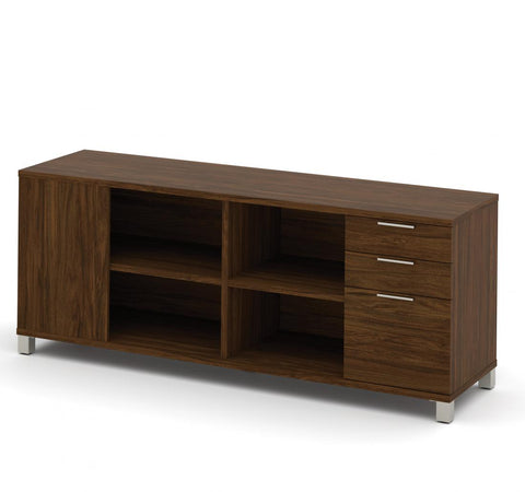 72W Credenza with 3 Drawers