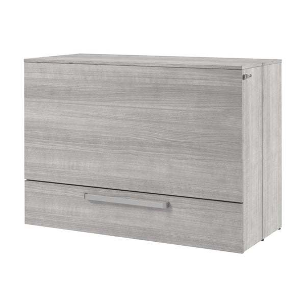 57W Full Murphy Cabinet Bed with Pullout Drawer