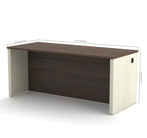 Bureau sans caisson 72L