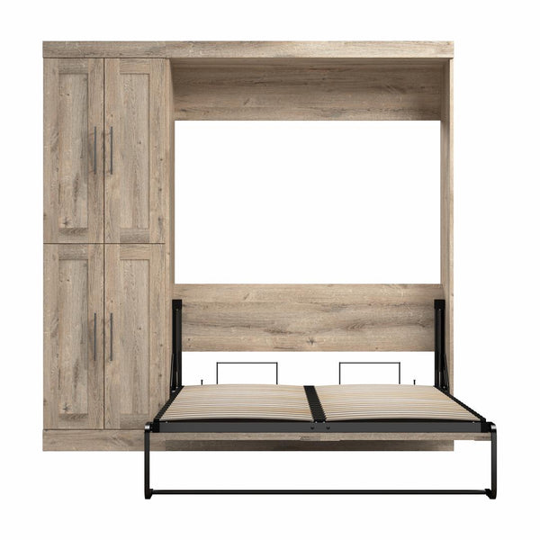 Full Murphy Bed with Closet Organizer (84W)