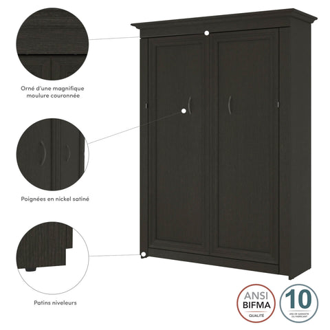 Lit escamotable double 66L