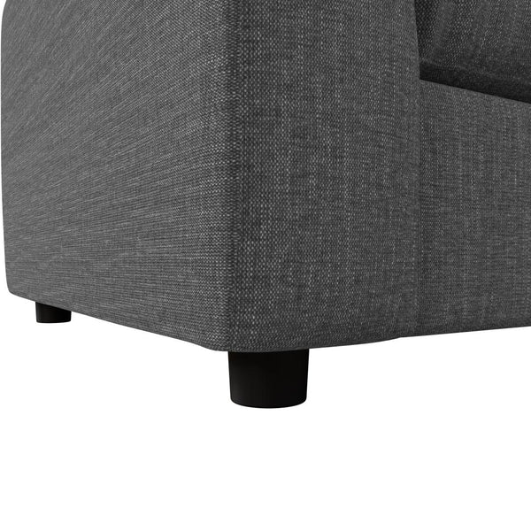 Lit escamotable double avec canapé et étagères (109L)