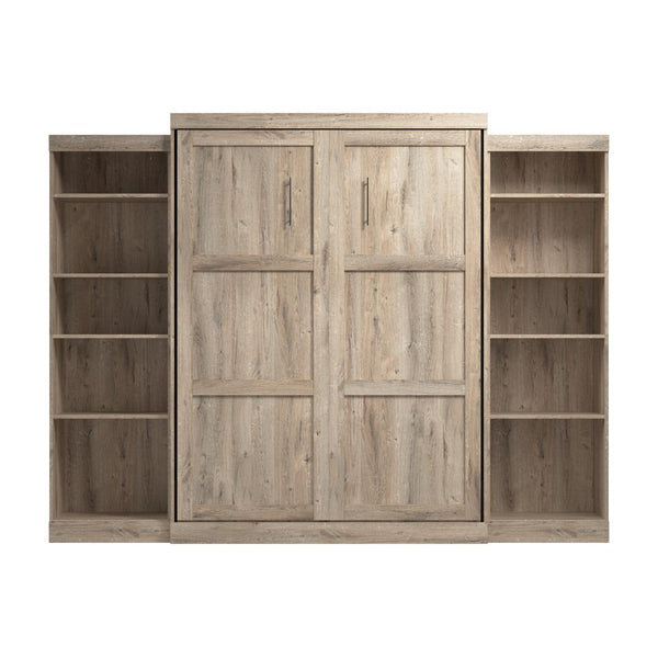 Grand lit escamotable et 2 étagères (115L)