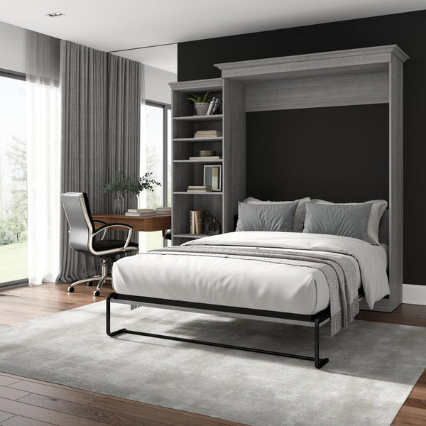 Queen Murphy Bed with Closet Organizer (92W)