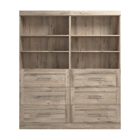 Organisateur de garde-robe 72L avec tiroirs
