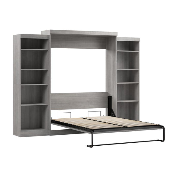 Grand lit escamotable et 2 étagères (115L)