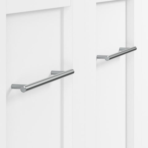 85W Queen Horizontal Murphy Bed with Overhead Storage