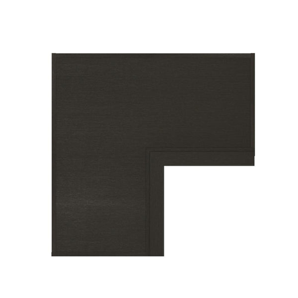 Traditional Corner Closet System with Clothing Rods, 36W x 36D