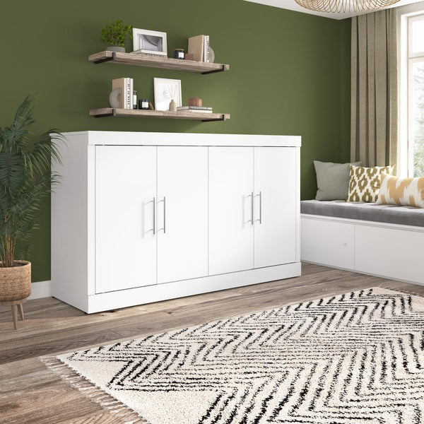 Grand lit cabinet 75L avec matelas