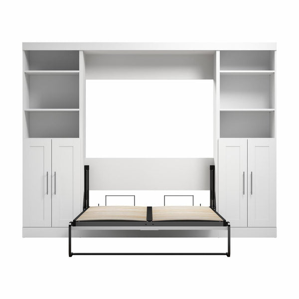 Full Murphy Bed with Closet Storage Organizers (109W)