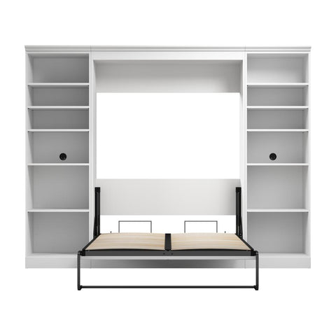 Full Murphy Bed and 2 Closet Organizers (109W)