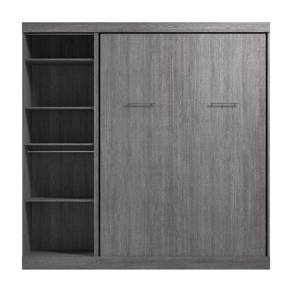 Full Murphy Bed with Closet Organizer (84W)