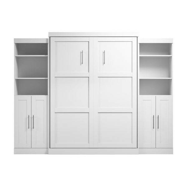 Queen Murphy Bed with Closet Storage Organizers (115W)