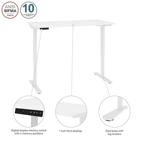 Bureau assis-debout 60L x 30P