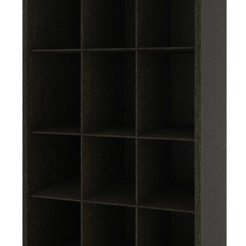 Traditional Closet System with Shoes Racks & Cubbies, 25W x 20D