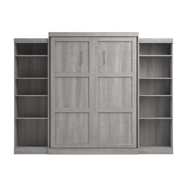 Grand lit escamotable et 2 étagères (115L)