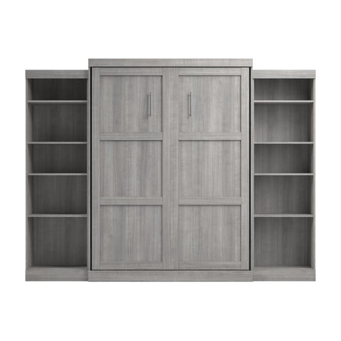 Grand lit escamotable et 2 étagères (115L)