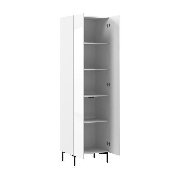 24W Modular Tall Storage Cabinet with Doors
