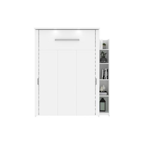 Full Murphy Bed with Shelving Unit (69W)