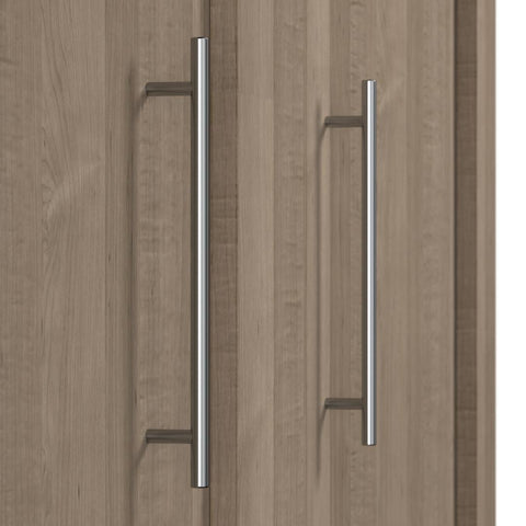 Queen Murphy Bed with Shelving Unit (90W)