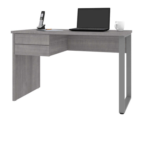 48W Small Table Desk with U-Shaped Metal Leg