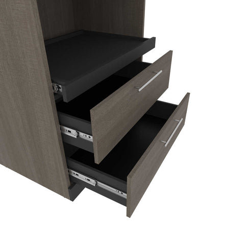 Grand lit escamotable (queen) avec rangement multifonctionnel (125L)