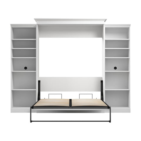 Grand lit escamotable et 2 organisateurs de garde-robe (115L)