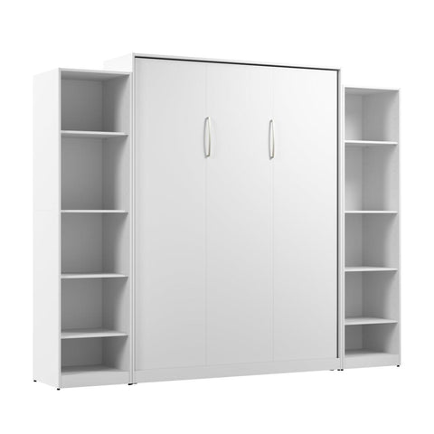 Queen Murphy Bed with Closet Organizers (105W)