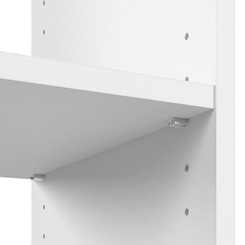 Closet Kit with Shelves & Clothing Rods, 24W x 15D