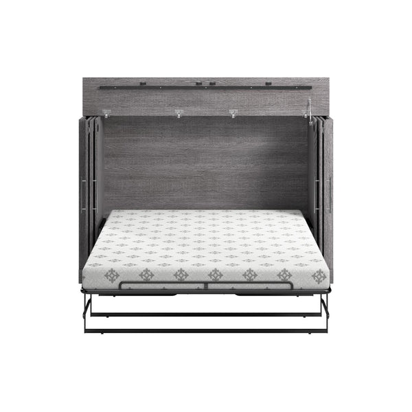 Lit cabinet double 69L avec matelas