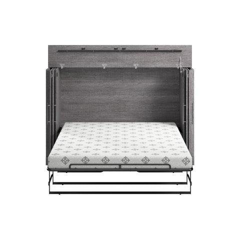 Lit cabinet double 69L avec matelas