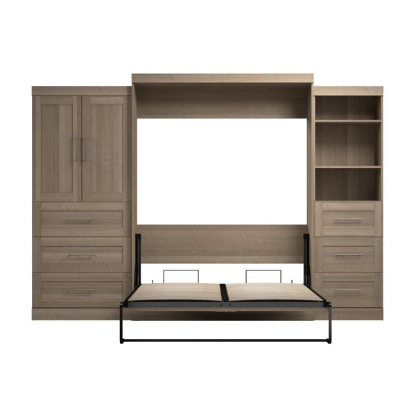 Grand lit escamotable avec rangement ouvert et fermé (126L)
