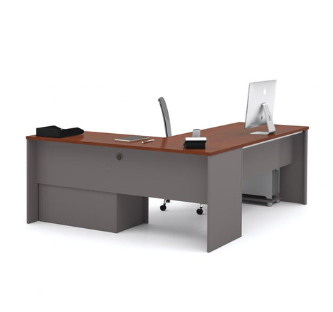 Bureau en L 72L avec classeur latéral