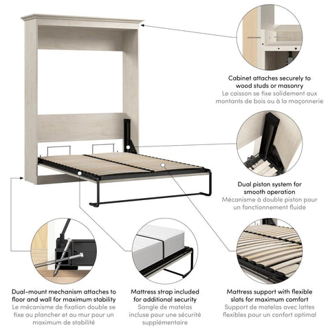 64W Full Murphy Bed