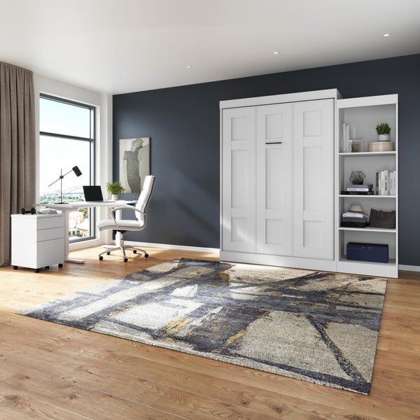 Full Murphy Bed with Closet Organizer (85W)