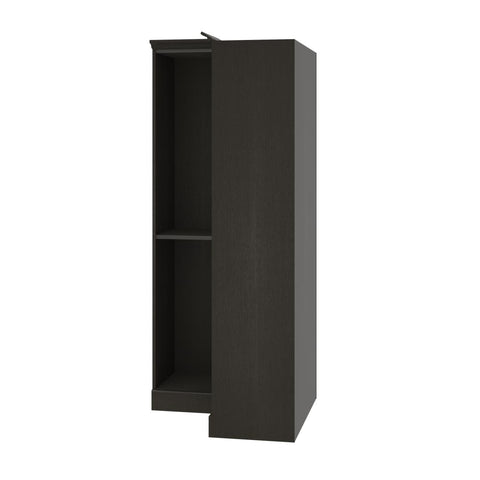 Traditional Corner Closet System with Clothing Rods, 36W x 36D