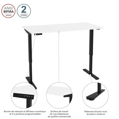 60W x 30D Standing Desk