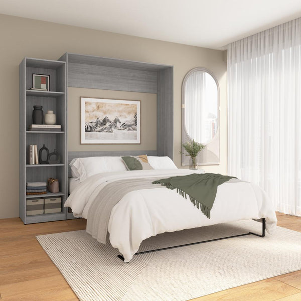 Queen Murphy Bed with Closet Organizer (85W)