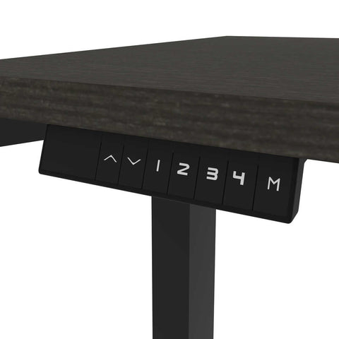 72W L-Shaped Standing Desk
