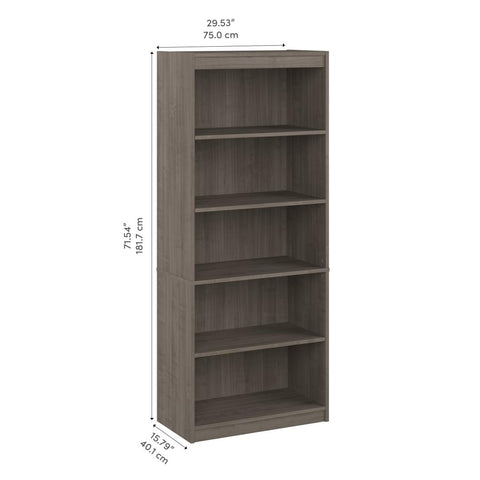 Standard 5 Shelf Bookcase
