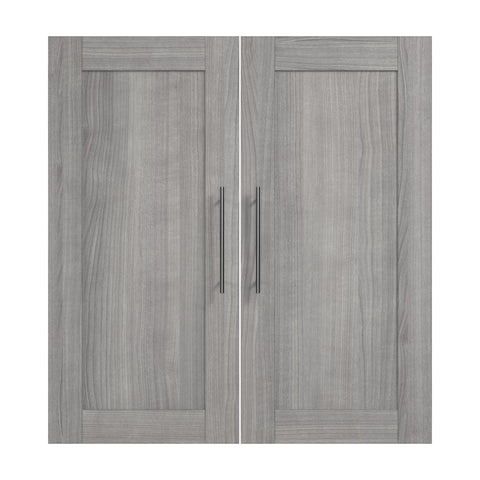 Contemporary Doors (2) Set, 36W