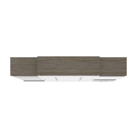 Grand lit escamotable (queen) avec rangement multifonctionnel (125L)