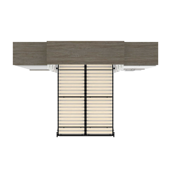 Grand lit escamotable (queen) avec rangement multifonctionnel (125L)