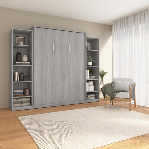 Queen Murphy Bed with Closet Organizers (105W)