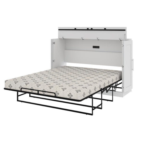 Grand lit cabinet (queen) 66L avec matelas
