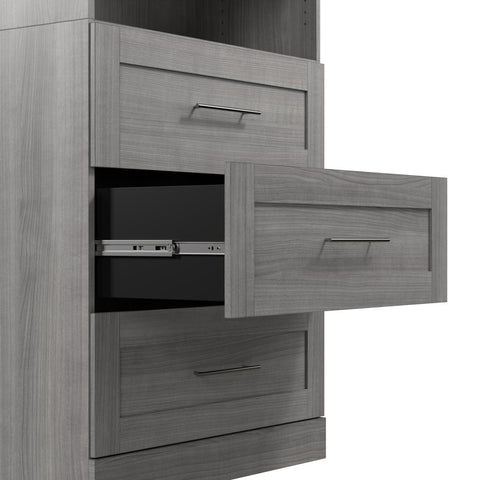 Armoire-penderie 36L avec tiroirs